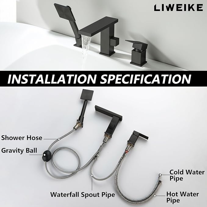 LIWEIKE Roman Bathtub Faucet - Image 8