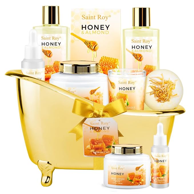 Christmas Gifts for Women Bath & Body Gift Set, Luxury Home Spa Bath Gift Basket - Image 9