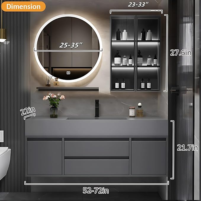 Modern Bathroom Vanities - Image 2