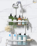 YASONIC Shower Caddy Hanging, Never Rust Shower Organizer Hanging, Aluminum by YASONIC