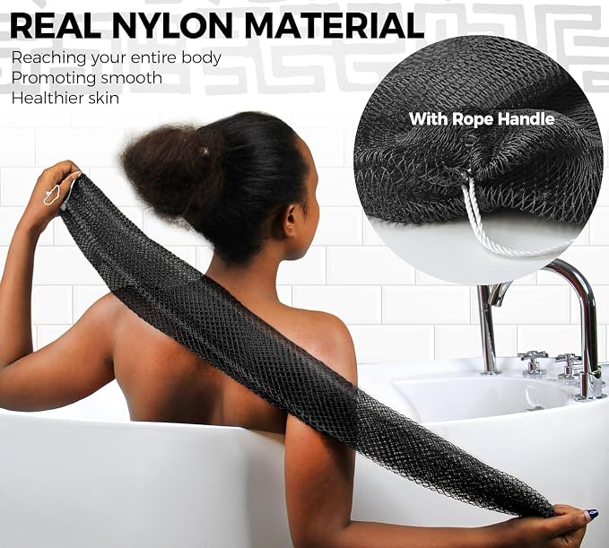 African Exfoliating Net Sponge for Men - Image 3