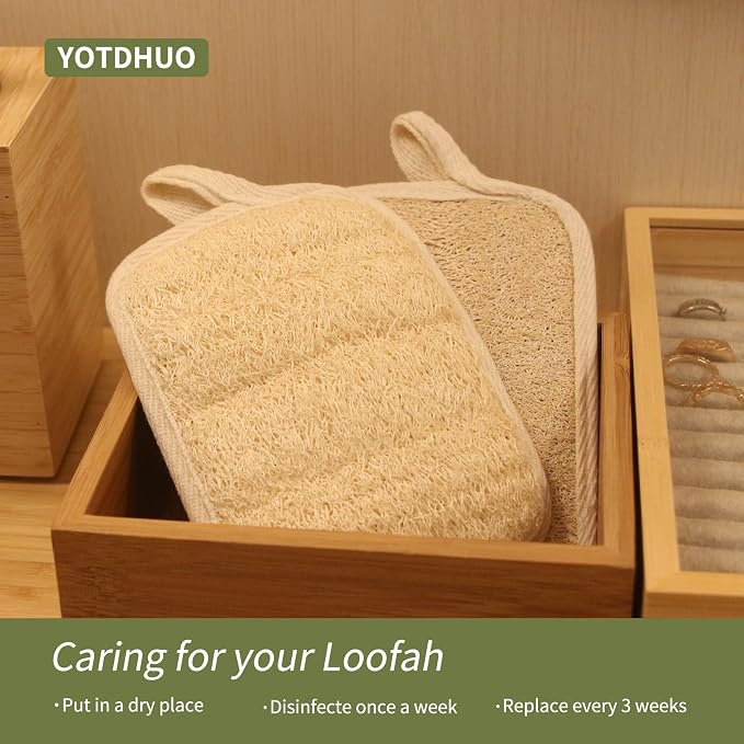 Natural Loofah Body Scrubber Exfoliator - Image 6