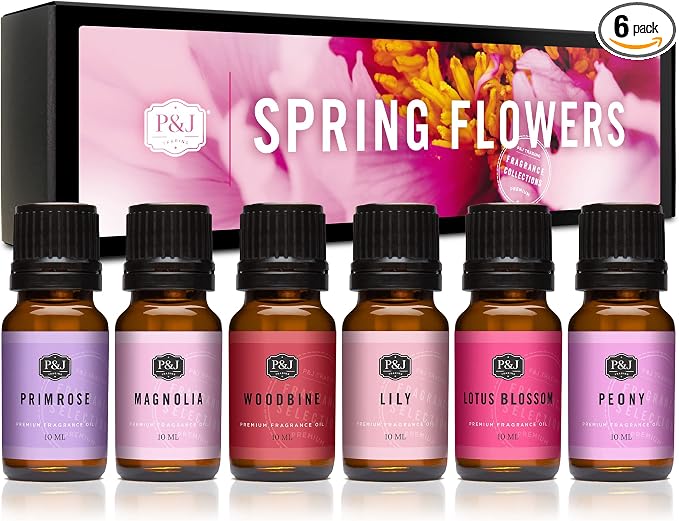 P&J Trading Spring Flowers Set of Fragrance Oil by PJTrading