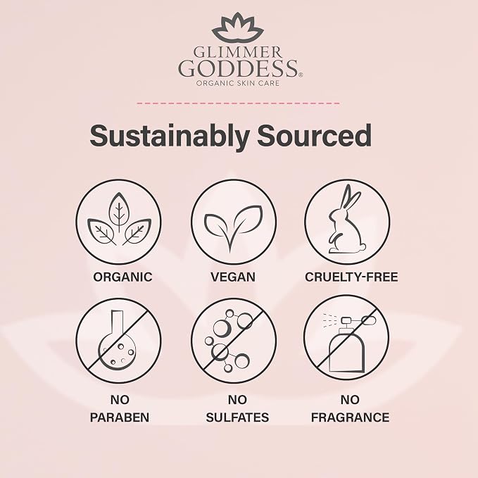 GLIMMER GODDESS Organic Whipped Body Butter - Image 3