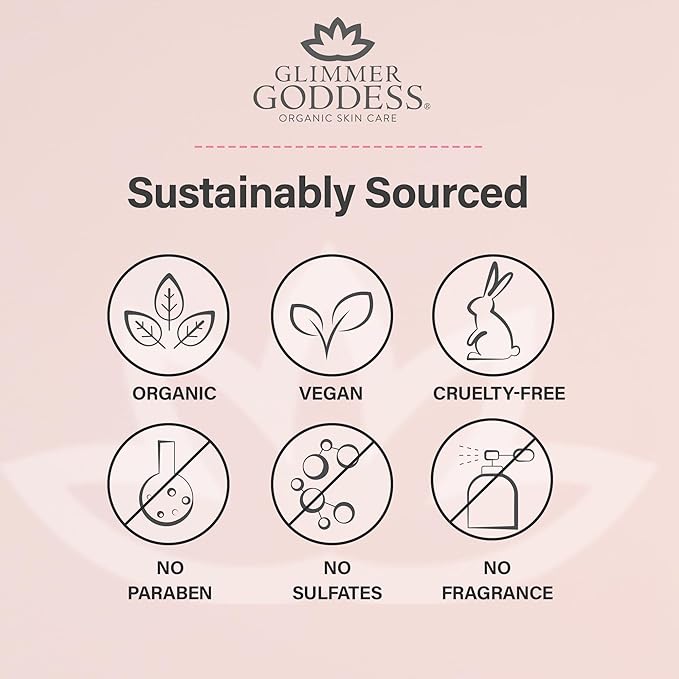 GLIMMER GODDESS Organic Whipped Body Butter - Image 3