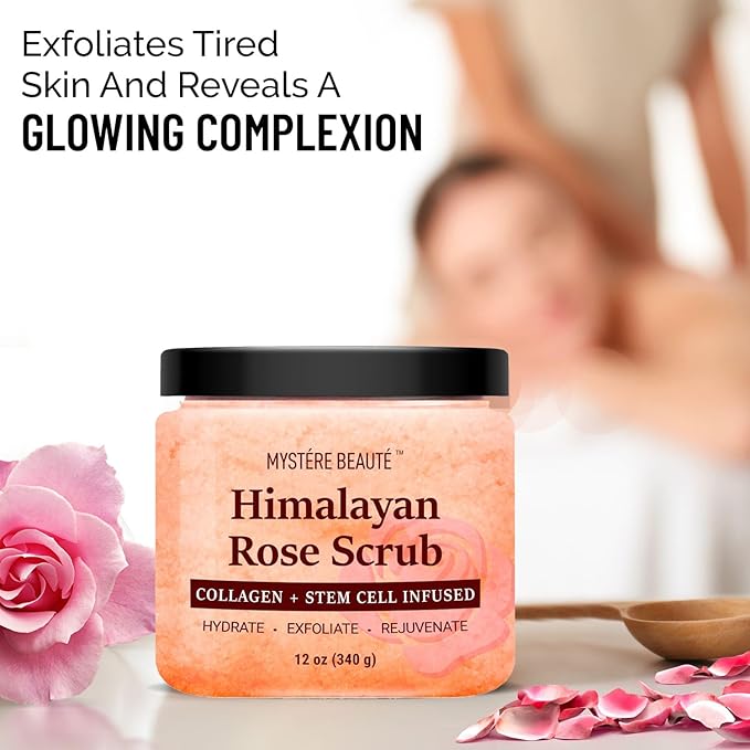 Himalayan Salt Body Scrub 12 oz each Twin Pack - Image 5