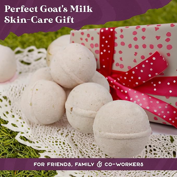 Purple Canyon Glowing Goat Natural Bath Bombs | Skin Moisturizing Goat Milk - Image 7