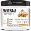 pureSCRUBS Premium Vanilla Brown Sugar Scrub | Face, Feet & Full Body Scrub | by pureSCRUBS