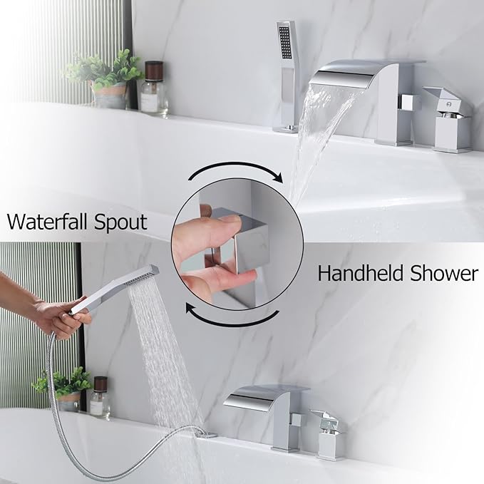 Waterfall Roman Tub Faucet - Image 4