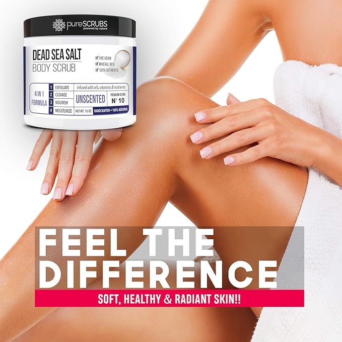 pureSCRUBS Premium Unscented Body Scrub Set - Image 5