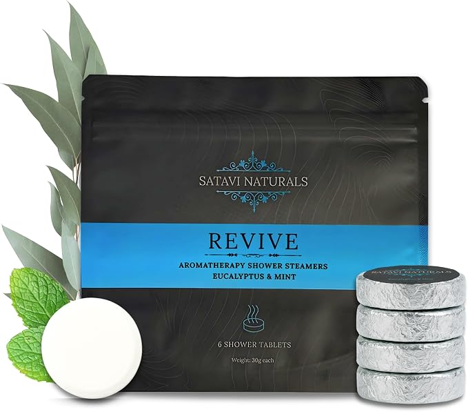 Shower Steamers 6 Pack by SataviNaturals