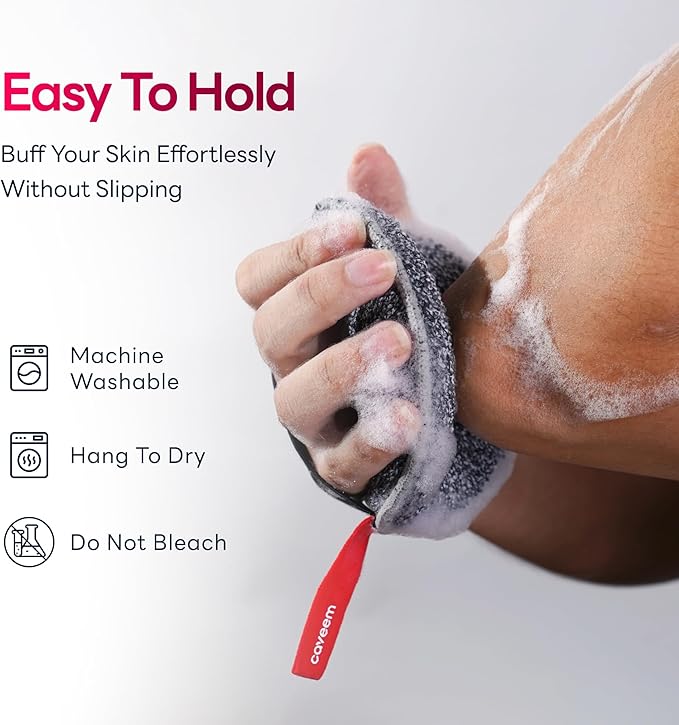 Exfoliating Body Scrubber, Extra Rough Shower Exfoliator Sponge, Body - Image 6