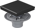 Neodrain 6 Inch Square Shower Drain, 304 Stainless Steel Bathroom Drainage by Neodrain