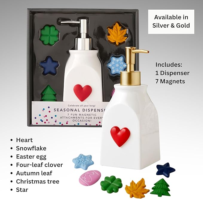 SKL Home Seasonal Soap/Lotion Dispenser Gift Set - Image 2