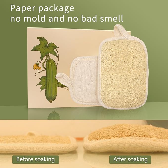 Natural Loofah Body Scrubber Exfoliator - Image 4