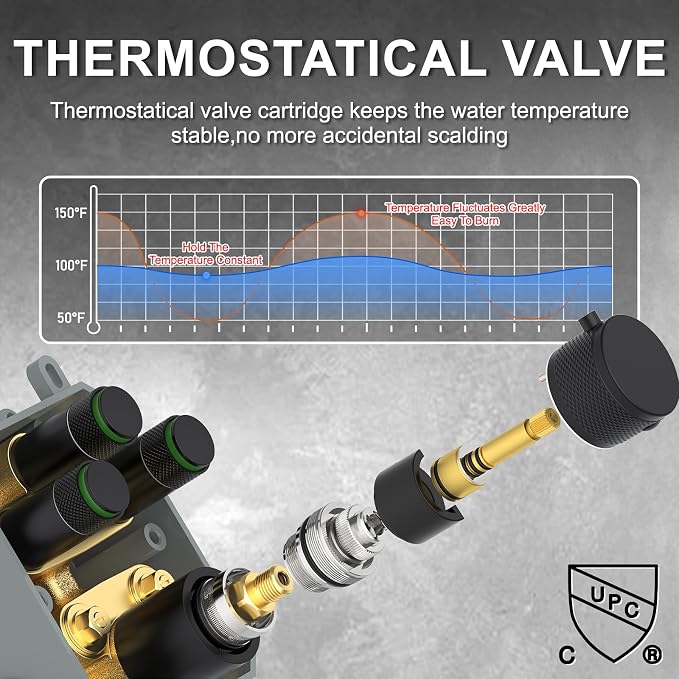 Iriber Thermostatic Shower System - Image 7