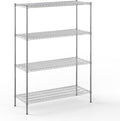 21" Deep x 54" Wide x 74" Height Wire Shelving Kit | 4-Tier | NSF Commercial by Regal+Altair