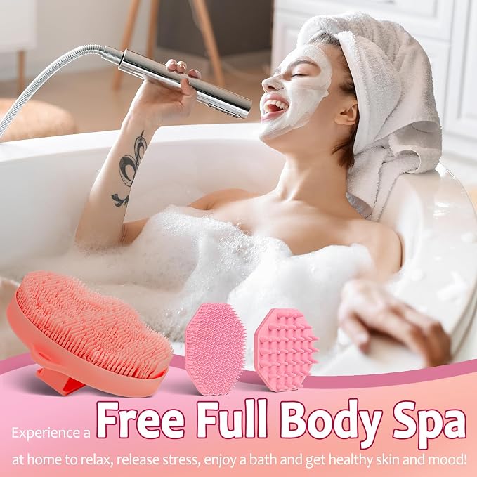 3 Soft Silicone Skin Scrubbers - Image 7