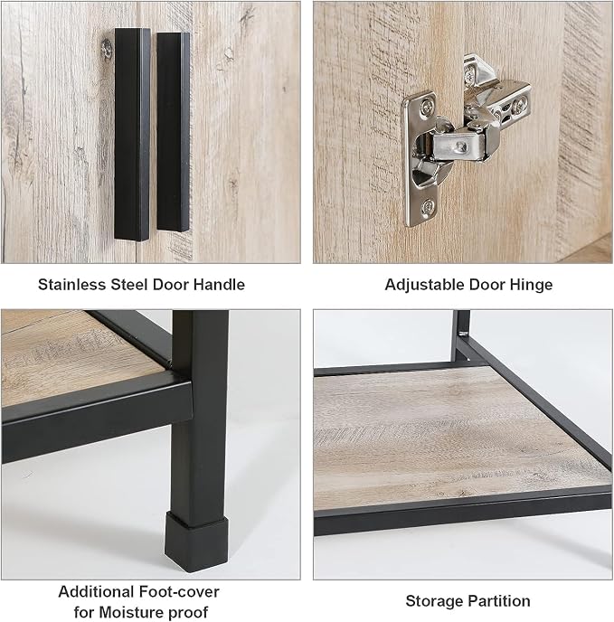 UEV 24" Bathroom Vanity, Oak Color Bathroom Vanity Set - Image 7