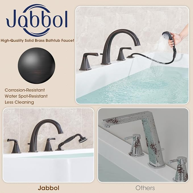 High Flow Roman Tub Faucet - Image 7