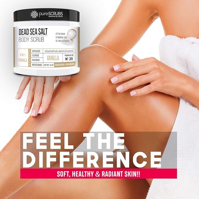 pureSCRUBS Premium Vanilla Body Scrub Set - Image 5