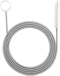 Long Drain Brush Flexible Feeding Tube Brush Slim Cleaning Brush Hose Pipe Brush by RayTour