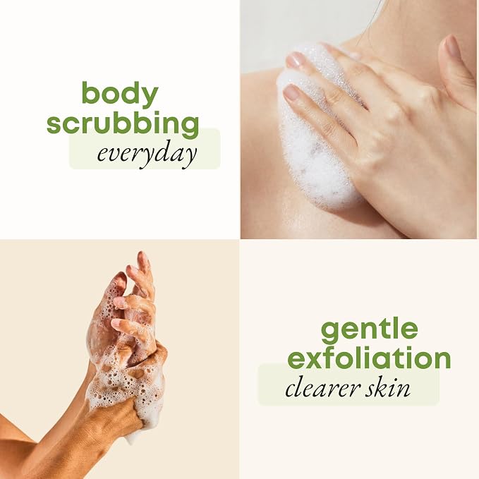 Natural Loofah Exfoliating Body Scrubber, Loofah Bath Sponge, Luffa - Image 5