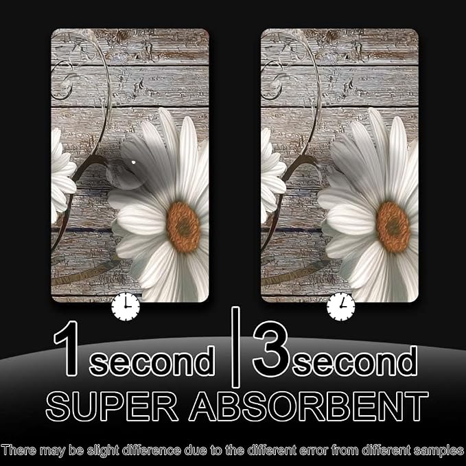 Bath Mat Rug, butterflies Non Slip Quick Dry Super Absorbent Thin Bathroom Rugs - Image 6