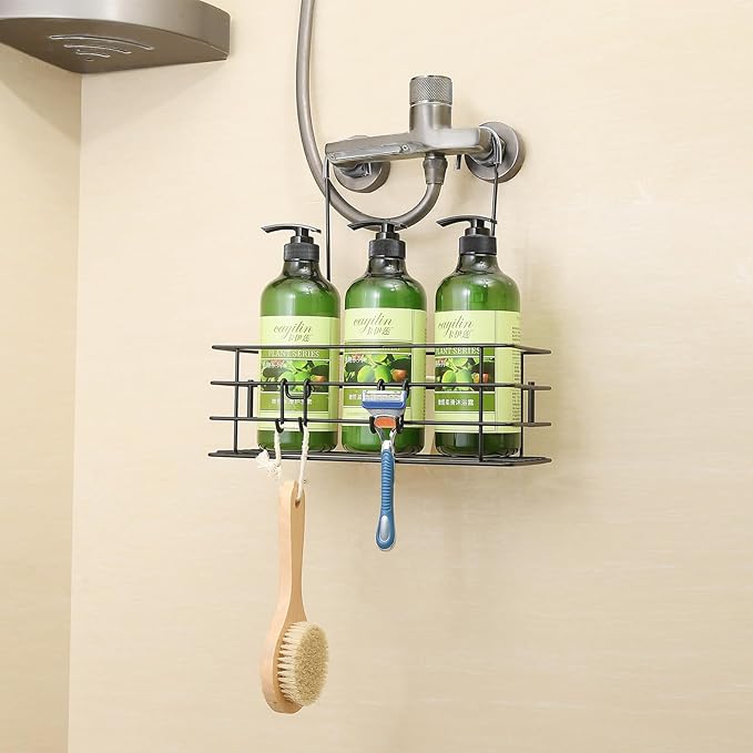 Shower Caddy Hanging Shower Orangizer Stainless Steel Shower Rack - Image 5