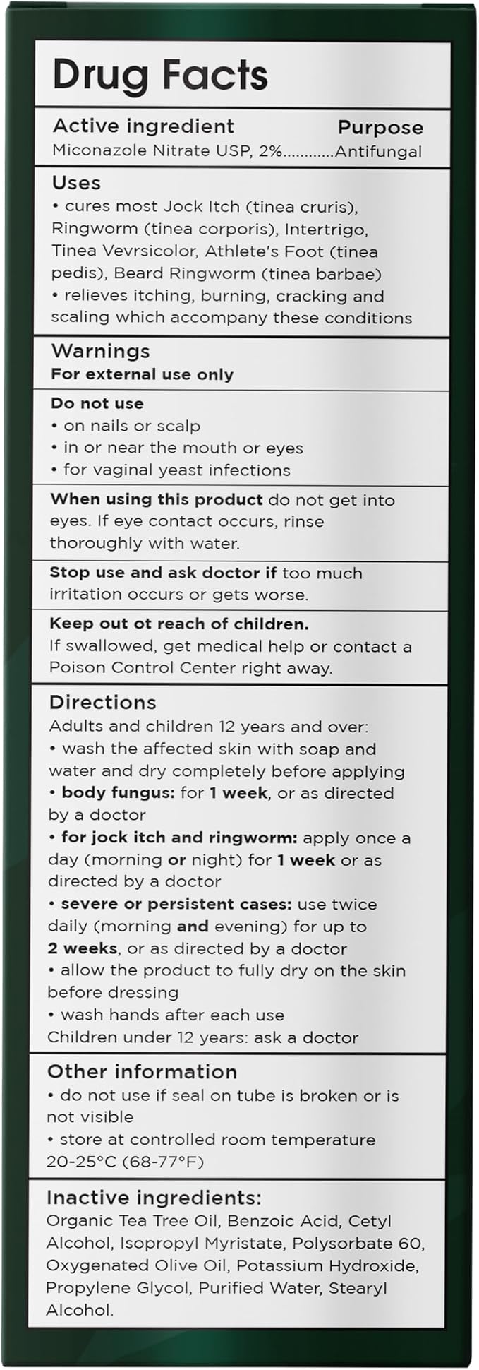 Antifungal Body Cream for Ringworm & Athlete’s Foot | Strength Formula - Image 7