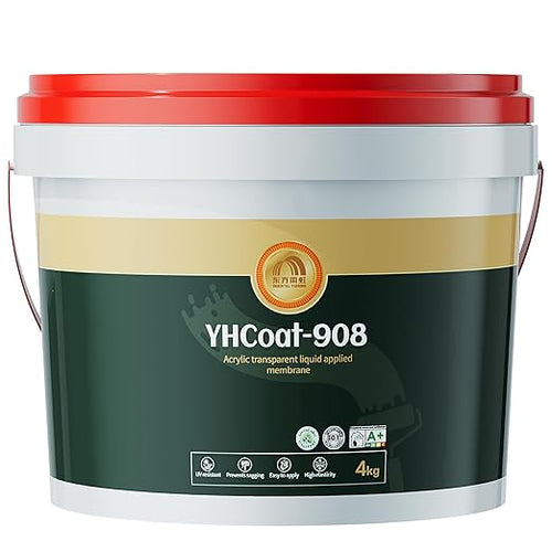 1 Gallon Transparent Waterproof Coating, Water-Based Outdoor & Indoor Sealer 4KG by ORIENTALYUHONG