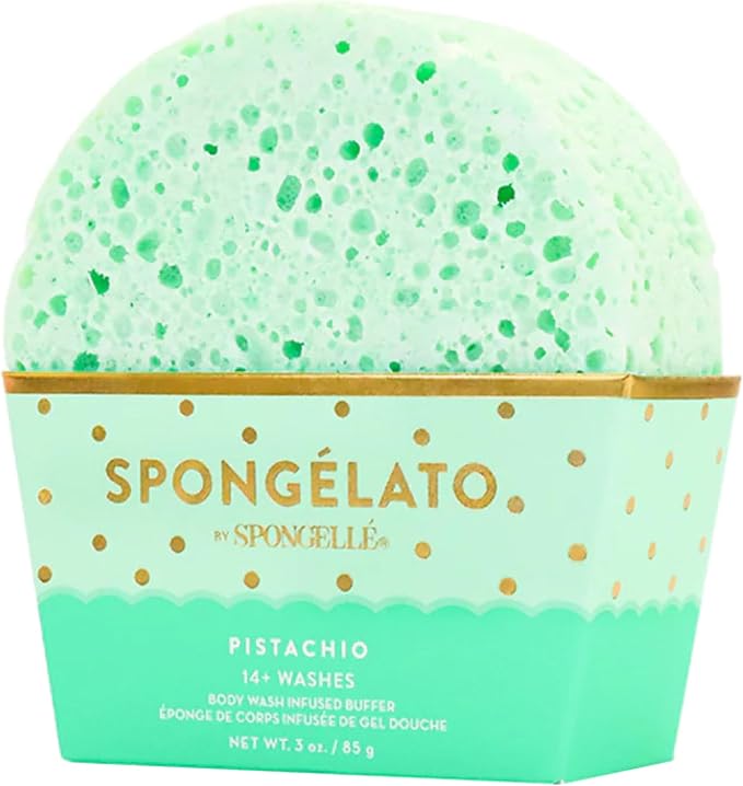 Spongelato Loofah Exfoliating Body Scrubber by Spongelle | Infused by Spongell%C3%A9