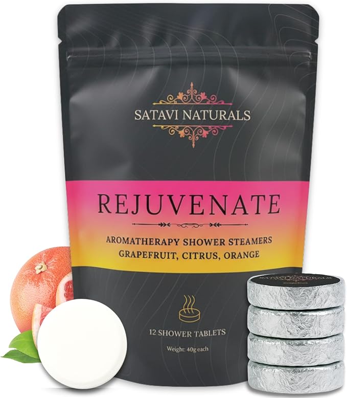 Shower Steamers 12 Pack by SataviNaturals