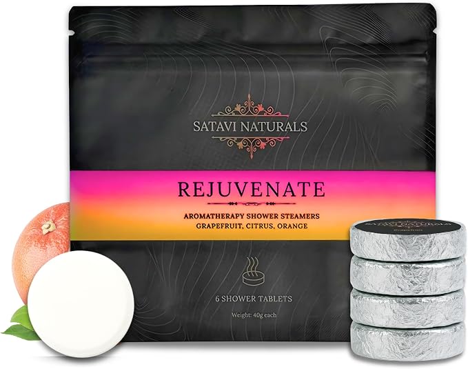 Shower Steamers 6 Pack by SataviNaturals