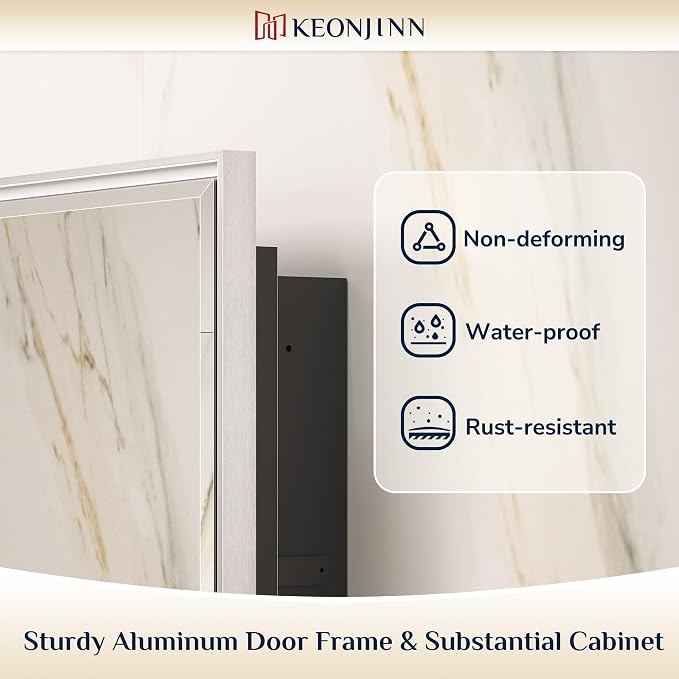 Keonjinn 48” x 30” Medicine Cabinets - Image 8
