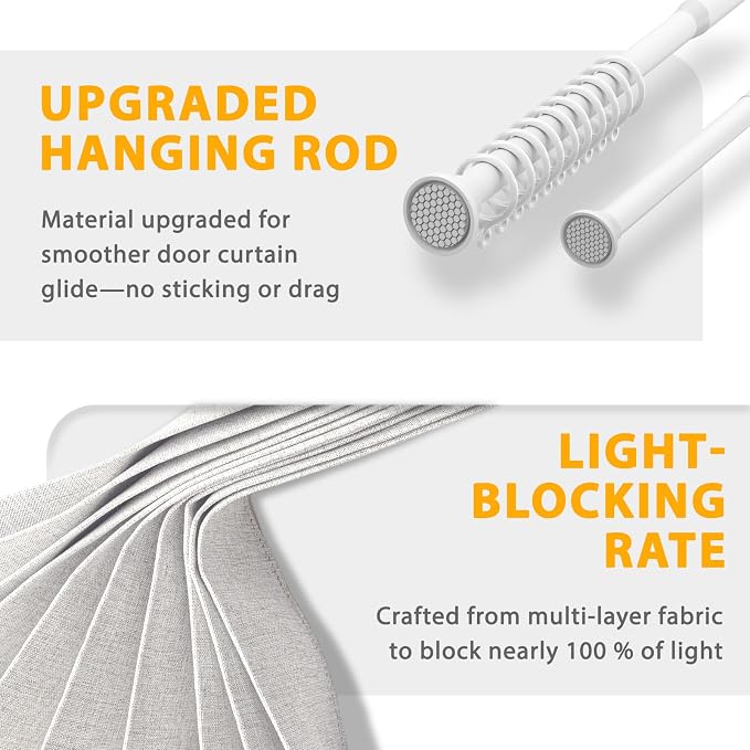Accordion Door Curtain Set - Image 7