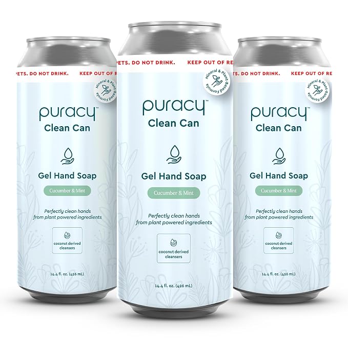 Puracy Organic Hand Soap, For the Professional Hand Washers We've All Become by Puracy