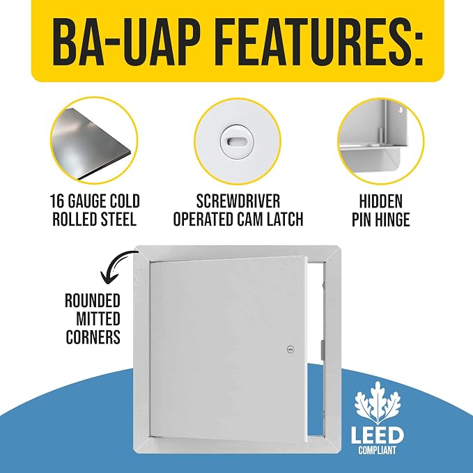 Best 18" x 18" Universal Access Panel – Flush Steel Door - Image 2