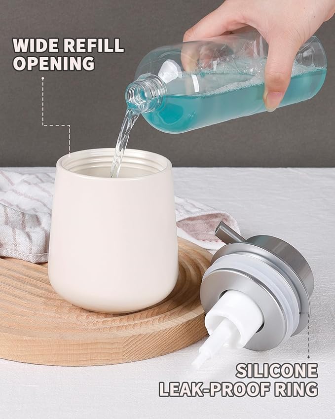 Bosilunlife Ceramic Foaming Soap Dispenser - Image 3