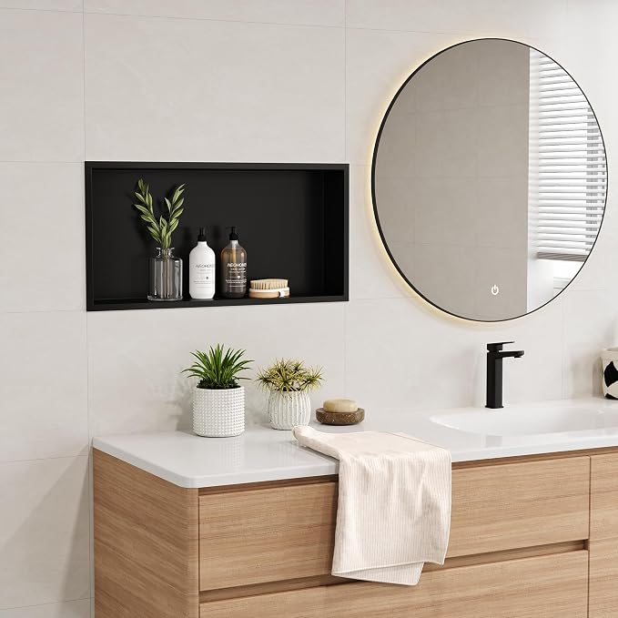 Neodrain Shower Niche, Shower Niche Bathroom Shelf, NO Tile Needed Recessed - Image 6