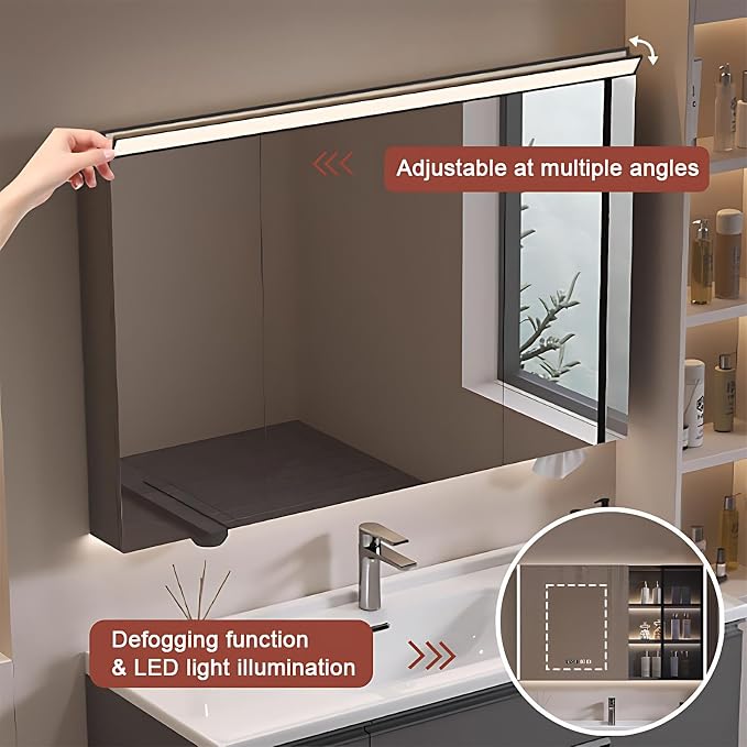 44IN Modern Bathroom Vanity - Image 4