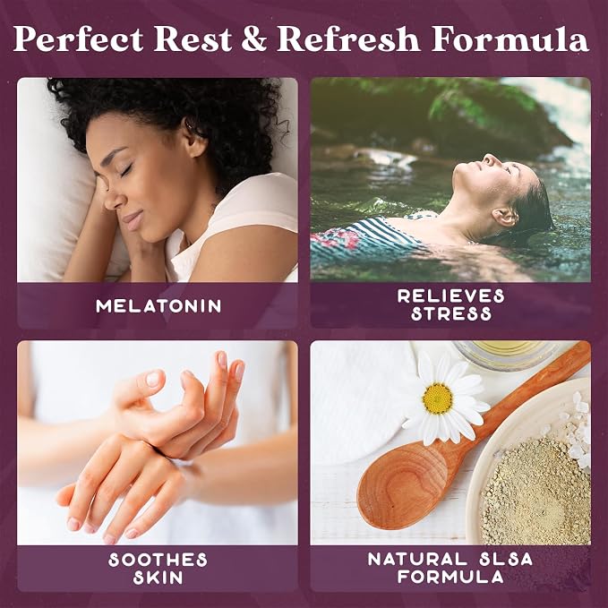 Purple Canyon Bath to Bed Natural Bath Bombs | Calming and Relaxing Sleep - Image 5