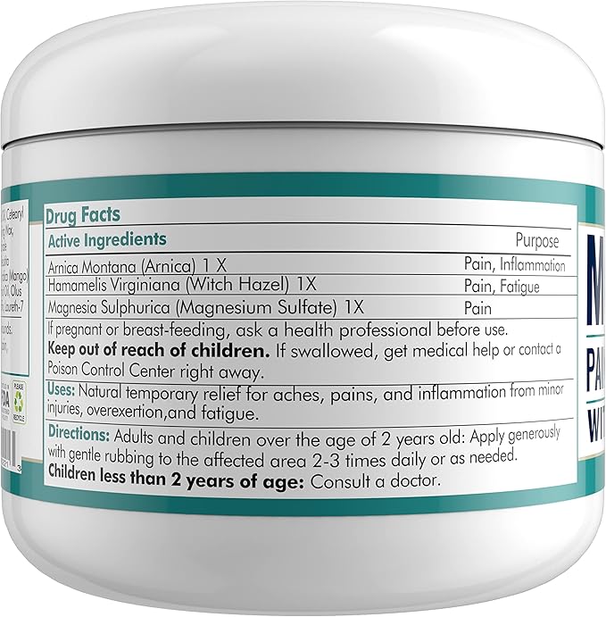 MARS WELLNESS MG+ Hemp Pain Cream - Image 6