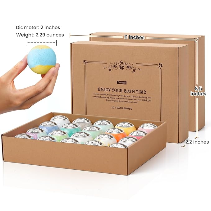 Bath Bombs Set, Handmade Bubble Bath & Fizzy, Ideal Presents - Image 4