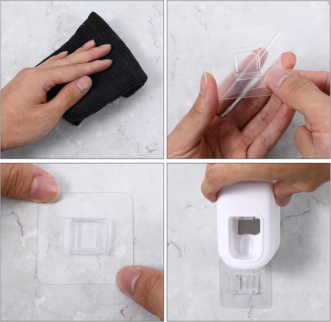 2 Slots Wall Mount Toothbrush Holder - Image 7