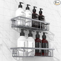 2025 New Adhesive Shower Caddy, Shower Shelves by QualityHomeLife