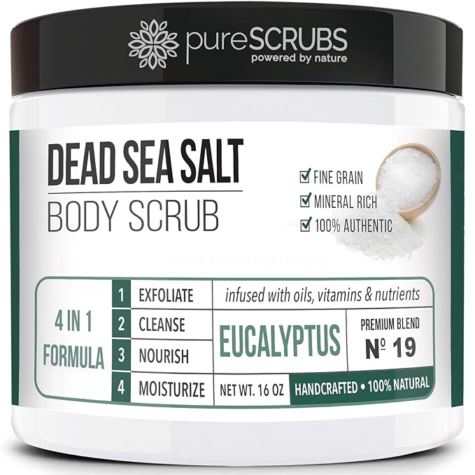 pureSCRUBS Premium Eucalyptus Body Scrub Set by pureSCRUBS