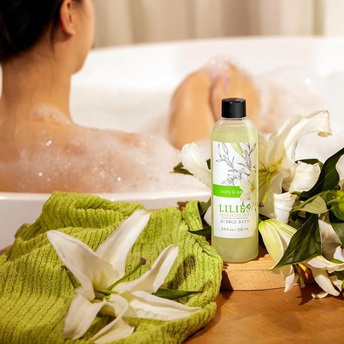Spa Gift Baskets For Women Body & Earth 10pcs Spa Gifts For Women, Lily Gift - Image 6