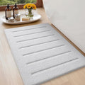 LUMI Soft Absorbent Bathroom Rugs, Non Slip Bath Mats by LUMI