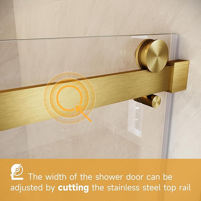 Frameless Sliding Shower Door - Image 4